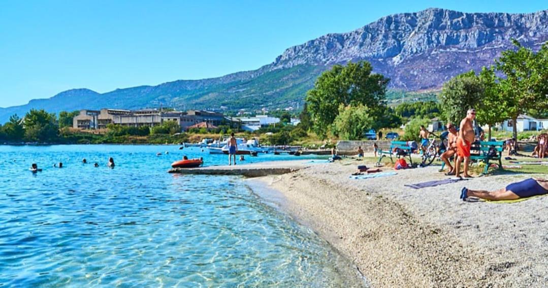 Apartman Milka Kastela Bagian luar foto